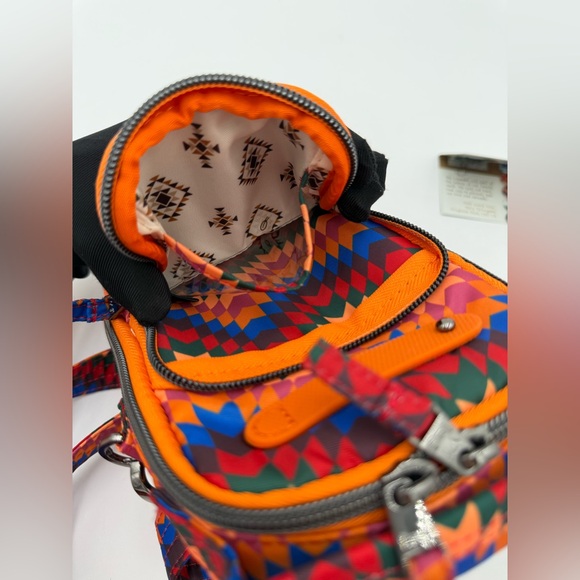 Lug Skeeter Mini B Crossbody Bag. Bargello Mountains Print. - Picture 12 of 14